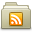 Light Brown RSS Icon 32x32 png